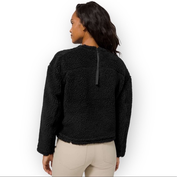 NWT Lululemon Wool Whenever Crew in Black Size 4 - Picture 4 of 10